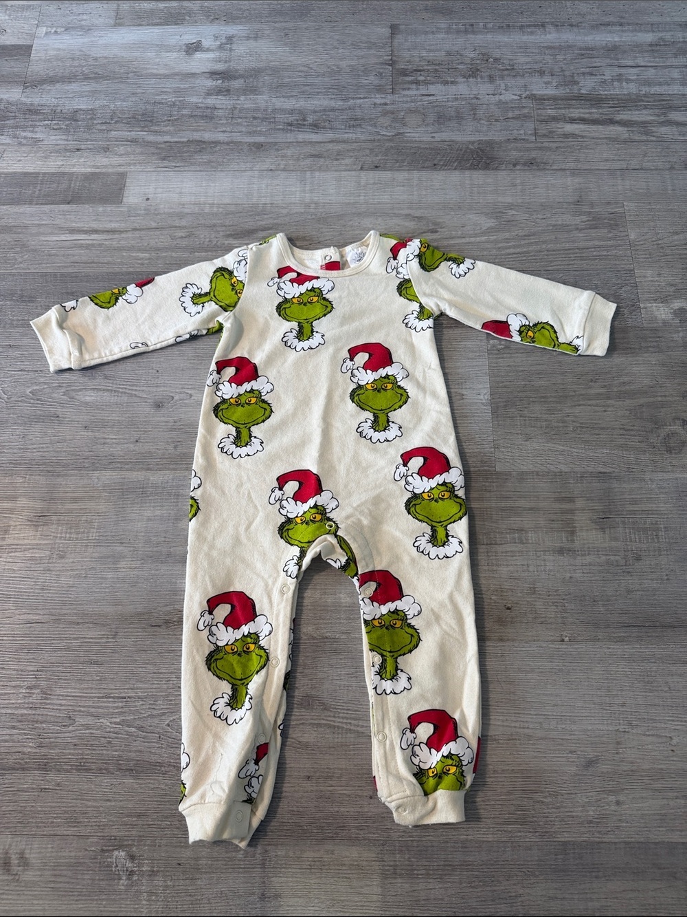 Kids the Grinch one piece ❤️💚